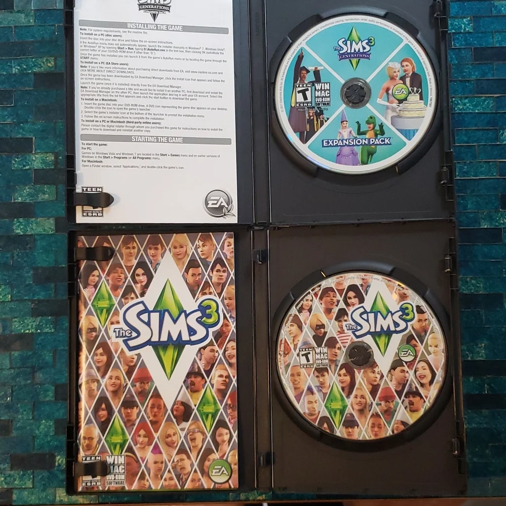 SIMS 3 (PC) + 5 Expansions Seasons, LateNight, Pets, Generations, Hidden Springs